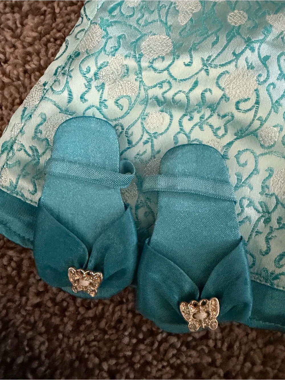 American Girl Butterfly Brocade Outfit